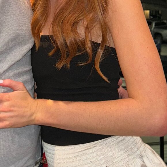 Zara Black Tube Top - Picture 3 of 3